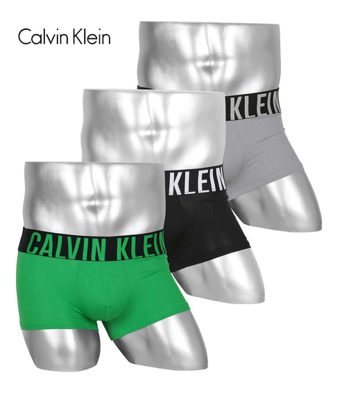 カルバンクライン Calvin Klein 【3枚セット】Intense Power Micro メンズ ローライズ ボクサーパンツ 下着 おしゃれ 人気 プレゼント 彼氏 父の日