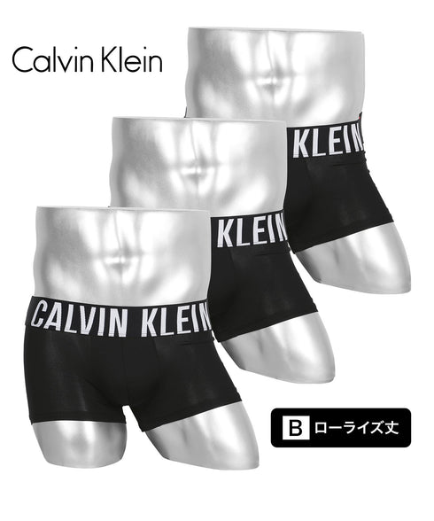 カルバンクライン Calvin Klein 【3枚セット】Intense Power Micro メンズ ローライズ ボクサーパンツ 下着 おしゃれ 人気 プレゼント 彼氏 父の日