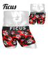 フィークス FICUS Tiger camouflage メンズ ボクサーパンツ 【メール便】