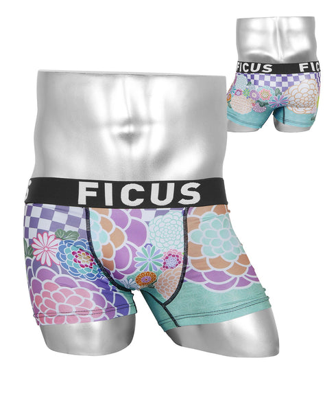 フィークス FICUS NEO HIGHCOLLAR メンズ ボクサーパンツ 【メール便】|下着 おしゃれ 人気 クリスマス プレゼント 彼氏