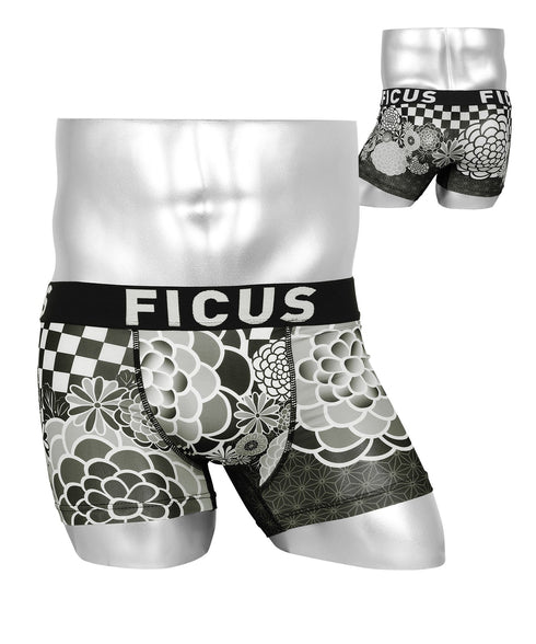 フィークス FICUS NEO HIGHCOLLAR メンズ ボクサーパンツ 【メール便】|下着 おしゃれ 人気 クリスマス プレゼント 彼氏