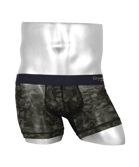 グレイブボールト Gravevault Love Camouflage ショート メンズ ボクサーパンツ 【メール便】