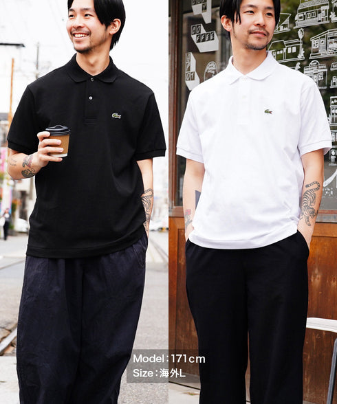ラコステ LACOSTE SHORT SLEEVE CLASSIC PIQUE メンズ 半袖ポロシャツ