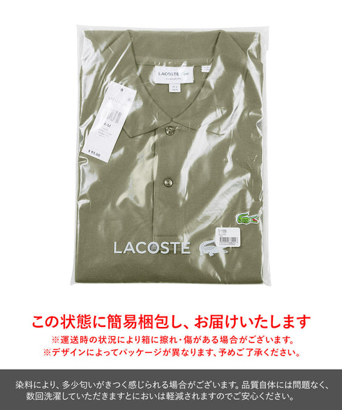 ラコステ LACOSTE SHORT SLEEVE CLASSIC PIQUE メンズ 半袖ポロシャツ