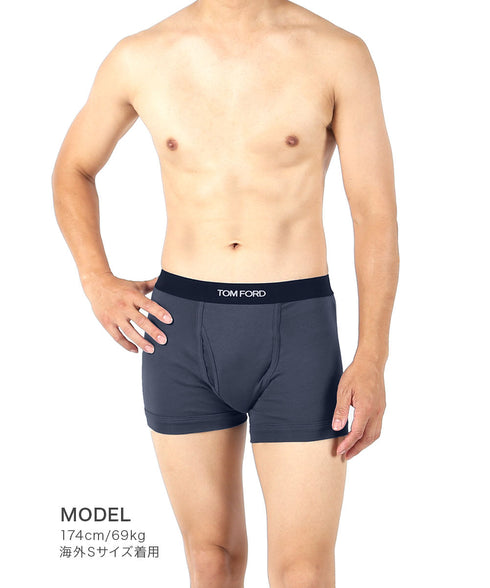 トムフォード TOM FORD COTTON STRETCH JERSEY PLAIN メンズ ボクサーパンツ