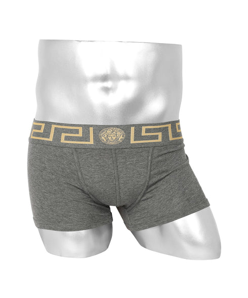 ヴェルサーチェ VERSACE JERSEY BIELASTIC COTTON メンズ ローライズボクサーパンツ|下着 おしゃれ 人気 ハイブランド 高級 クリスマス プレゼント 彼氏 cts