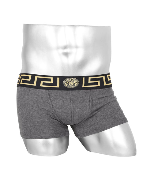 ヴェルサーチェ VERSACE JERSEY BIELASTIC COTTON メンズ ローライズボクサーパンツ|下着 おしゃれ 人気 ハイブランド 高級 クリスマス プレゼント 彼氏 cts