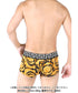 ヴェルサーチェ VERSACE JERSEY STRETCH STAMPA BAROCCO メンズ ローライズボクサーパンツ