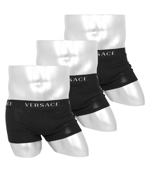 ヴェルサーチェ VERSACE 【3枚セット】PARIGAMBA BASSO メンズ ローライズボクサーパンツ OUTLET SALE_F cts