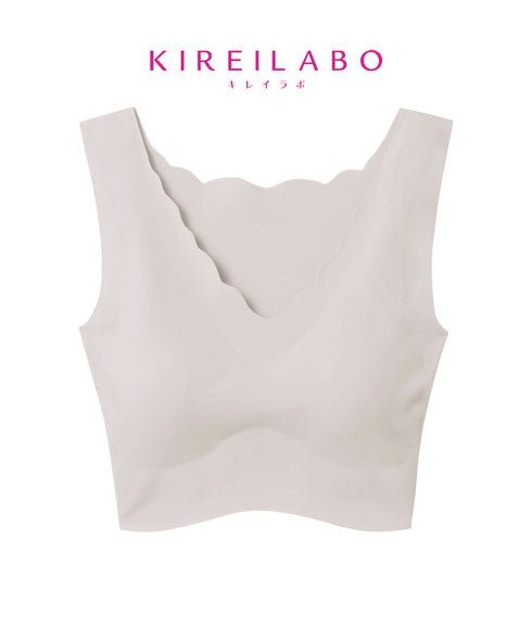 グンゼ GUNZE KIREILABO キレイラボ ハーフトップ ブラ レディース 【メール便】