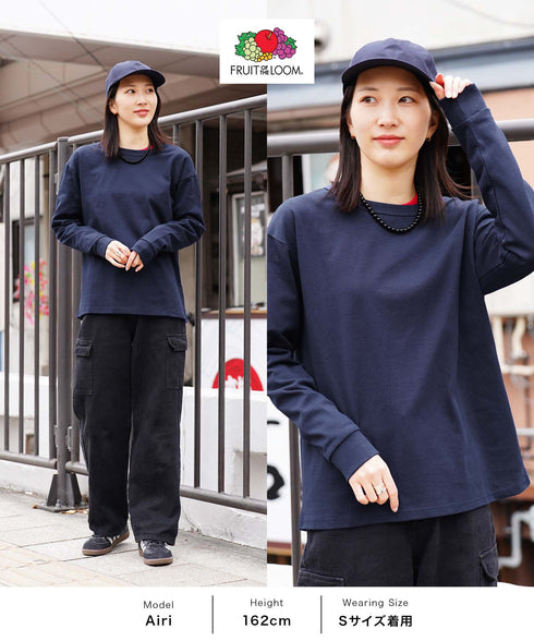 フルーツオブザルーム FRUIT OF THE LOOM FTL ヘビーオンスT 長袖 メンズ ロンT|ユニセックス おしゃれ 人気 クリスマス プレゼント 彼氏 cts