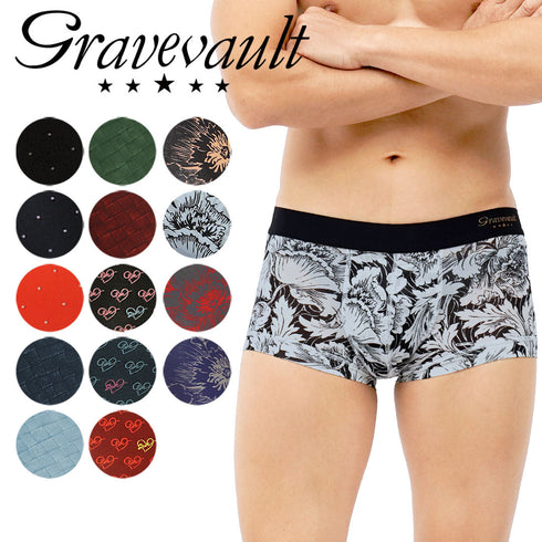 グレイブボールト Gravevault various2 メンズ ローライズ ボクサーパンツ 【メール便】