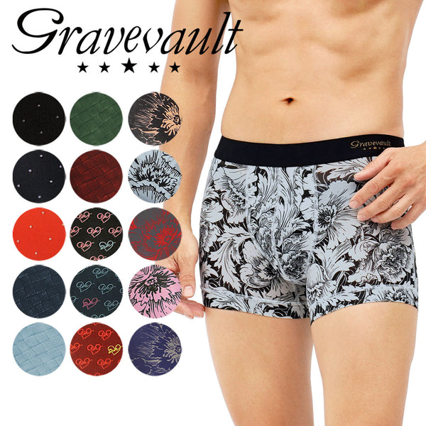 グレイブボールト Gravevault various2 メンズ ショート ボクサーパンツ 【メール便】