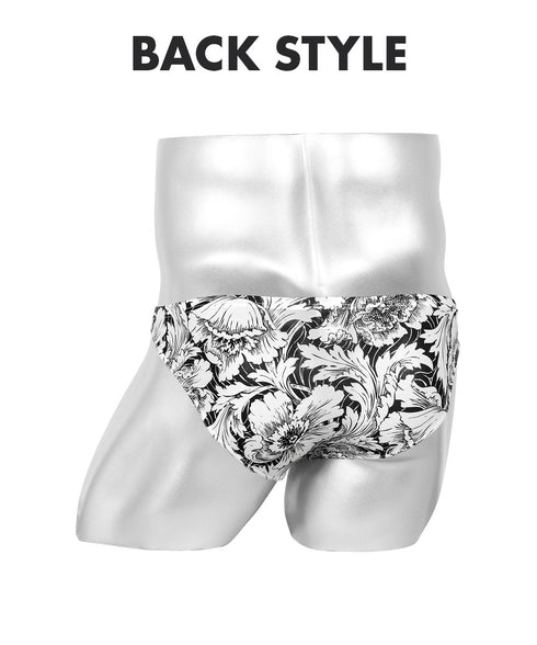 グレイブボールト Gravevault FLOWER RAIJIN TRIBE CHECK メンズ ビキニ 【メール便】