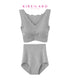 グンゼ GUNZE KIREILABO キレイラボ ハーフトップ ブラ&ショーツ 上下セット レディース cts