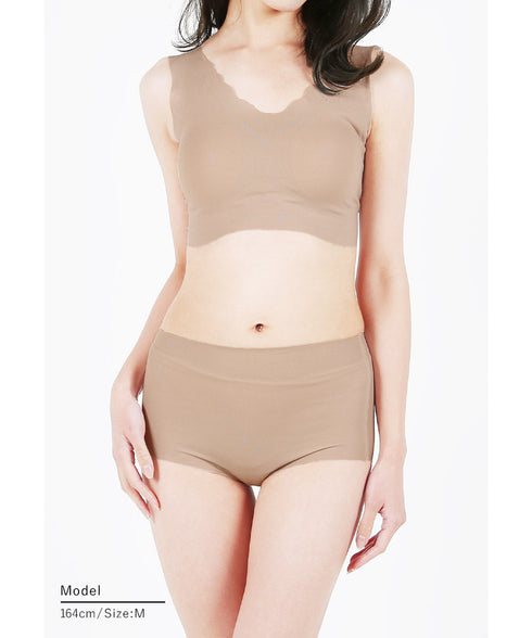 グンゼ GUNZE KIREILABO キレイラボ ハーフトップ ブラ&ショーツ 上下セット レディース cts