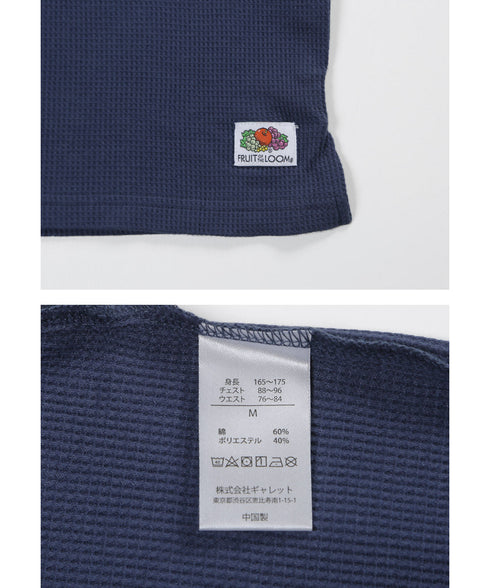 フルーツオブザルーム FRUIT OF THE LOOM FLTワッフルルームウエア メンズ 上下セット|部屋着 ユニセックス おしゃれ 人気 クリスマス プレゼント 彼氏