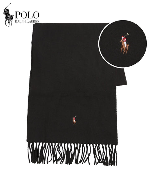 ポロ ラルフローレン POLO RALPH LAUREN SIGNATURE ITALIAN VIRGIN WOOL SCARF マフラー