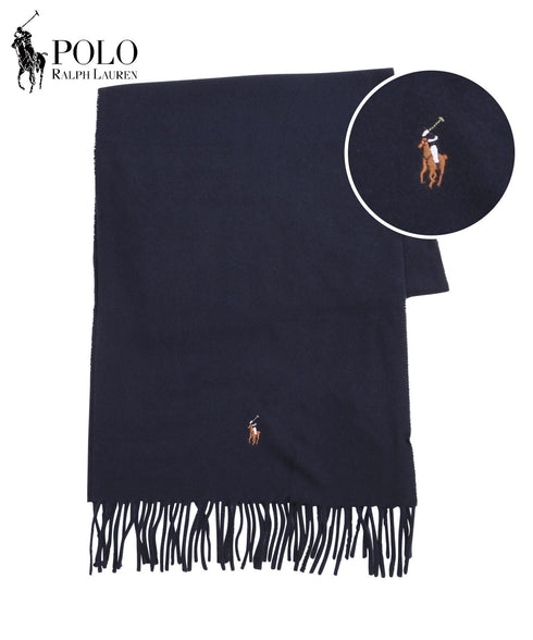 ポロ ラルフローレン POLO RALPH LAUREN SIGNATURE ITALIAN VIRGIN WOOL SCARF マフラー
