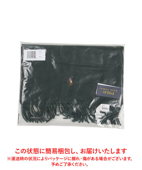 ポロ ラルフローレン POLO RALPH LAUREN SIGNATURE ITALIAN VIRGIN WOOL SCARF マフラー