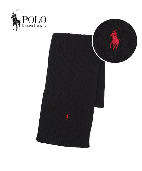 ポロ ラルフローレン POLO RALPH LAUREN CLASSIC CABLE SCARF マフラー|おしゃれ 人気 クリスマス プレゼント 彼氏