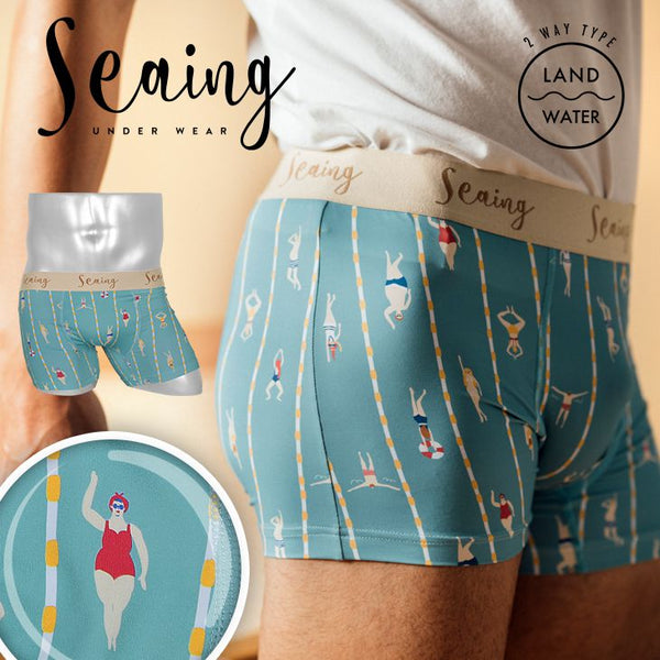 シーング Seaing SWIM メンズ ボクサーパンツ