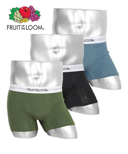 フルーツオブザルーム FRUIT OF THE LOOM 【3枚セット】FTL_無地3P メンズボクサーパンツ