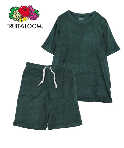 フルーツオブザルーム FRUIT OF THE LOOM FTL パイル メンズ ルームウエア上下セット