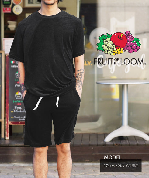 フルーツオブザルーム FRUIT OF THE LOOM FTL パイル メンズ ルームウエア上下セット