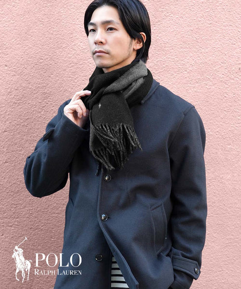 ポロ ラルフローレン POLO RALPH LAUREN CLASSIC REVERSIBLE SCARF マフラー