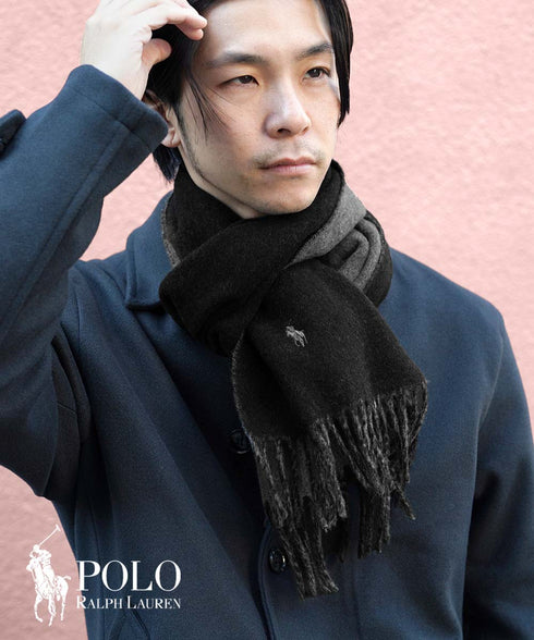 ポロ ラルフローレン POLO RALPH LAUREN CLASSIC REVERSIBLE SCARF マフラー