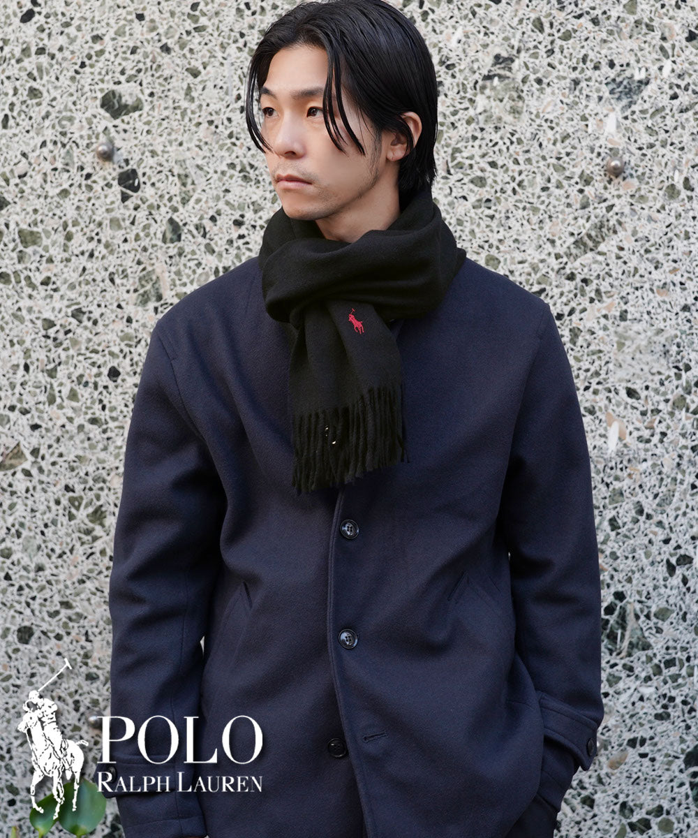ポロ ラルフローレン POLO RALPH LAUREN RECYCLED WOOL MUFFLER