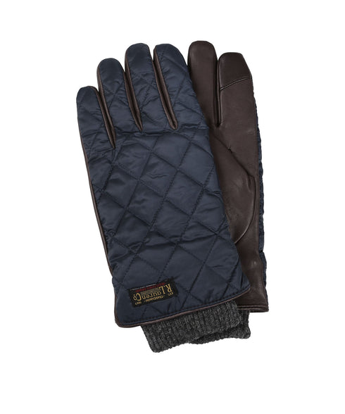 ポロ ラルフローレン POLO RALPH LAUREN TOUCH QUILTED FIELD GLOVE WITH LABEL メンズ 手袋 【メール便】|おしゃれ 人気 クリスマス プレゼント 彼氏