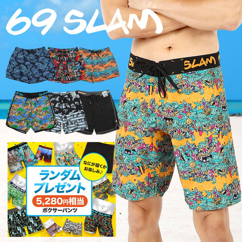 ロックスラム 69SLAM 69SLAM BOARDSHORT メンズ サーフパンツ