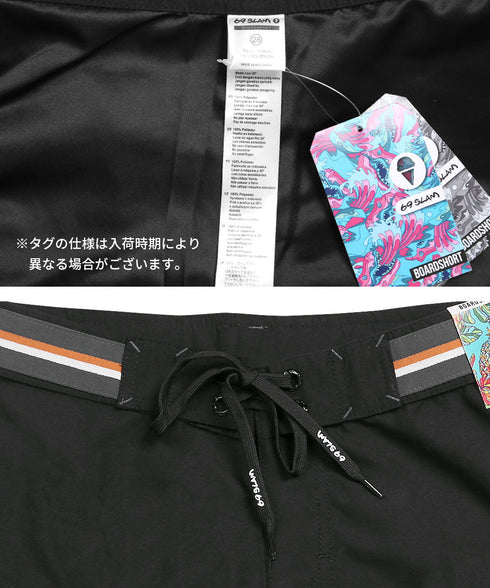 ロックスラム 69SLAM 69SLAM BOARDSHORT メンズ サーフパンツ