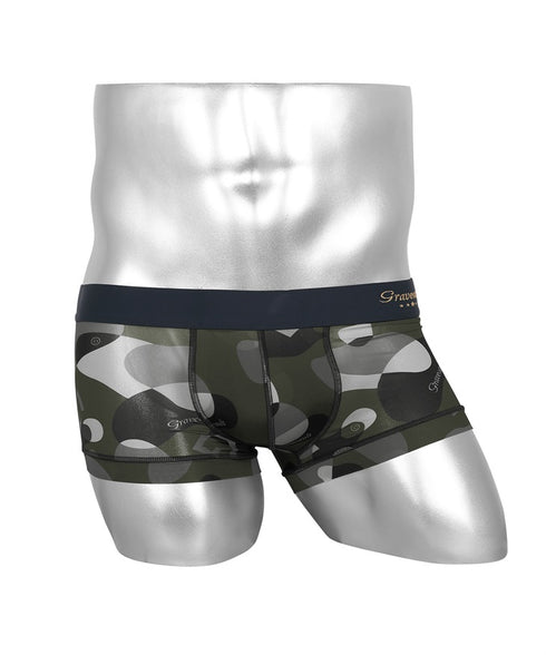 【5】グレイブボールト Gravevault Camouflage JACKDAW ローライズ メンズ ボクサーパンツ 高級 国産 日本製 おしゃれ 芸能人愛用【メール便】