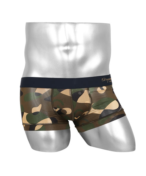 【5】グレイブボールト Gravevault Camouflage JACKDAW ローライズ メンズ ボクサーパンツ 高級 国産 日本製 おしゃれ 芸能人愛用【メール便】