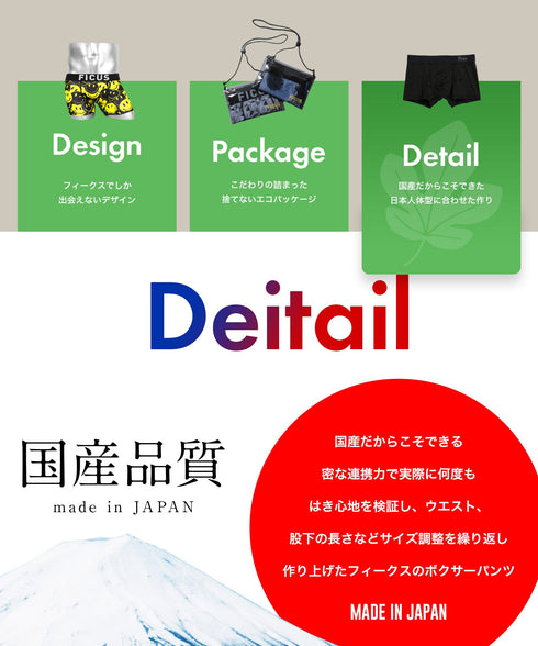 フィークス FICUS ビンテージレトロ メンズ ボクサーパンツ【メール便】|下着 おしゃれ 人気 クリスマス プレゼント 彼氏