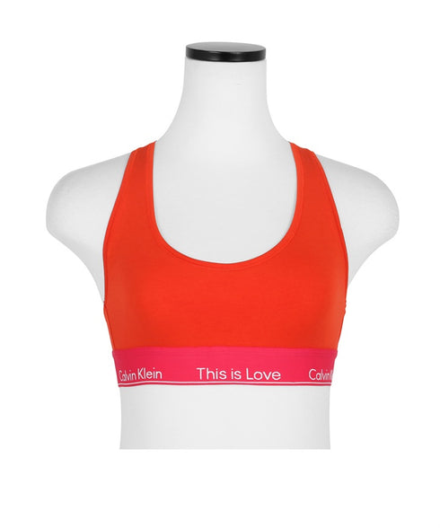 カルバンクライン Calvin Klein Modern Cotton This is Love Tonal Waistband UNLINED BRALETTE レディース ブラ 【メール便】 OUTLET SALE_F cts