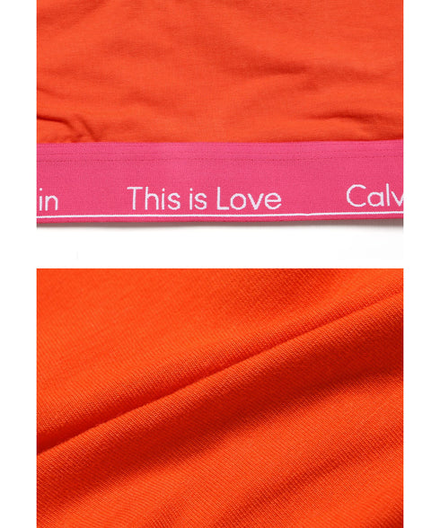 カルバンクライン Calvin Klein Modern Cotton This is Love Tonal Waistband UNLINED BRALETTE レディース ブラ 【メール便】 OUTLET SALE_F cts