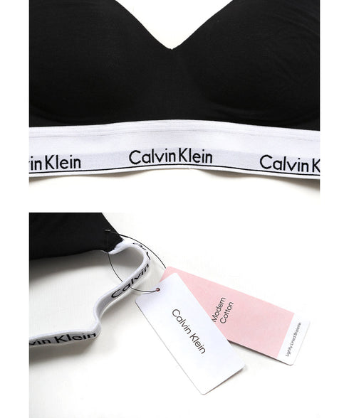 カルバンクライン Calvin Klein MODERN COTTON LIGHTLY レディース ブラレット 【メール便】