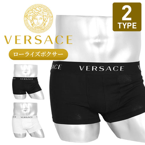 ヴェルサーチェ VERSACE NEWCLIENT BDG ITALY メンズ ローライズボクサーパンツ OUTLET SALE_F cts