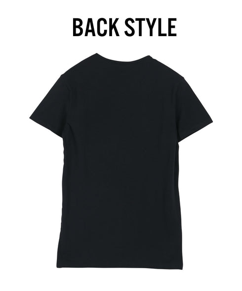 ヴェルサーチェ VERSACE La Medusa メンズ VネックTシャツ ロゴ Tシャツ おしゃれ かっこいい ハイブランド 高級 人気 プレゼント 彼氏