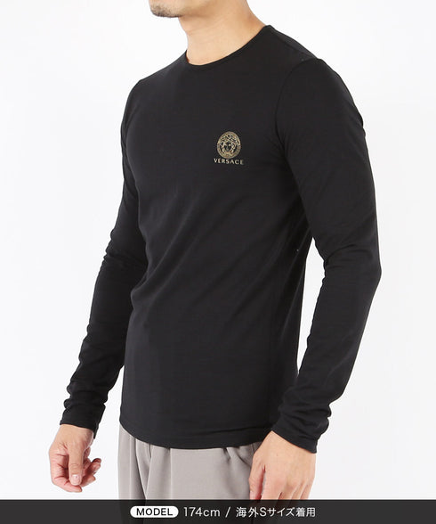 ヴェルサーチェ VERSACE La Medusa メンズ クルーネックロンT