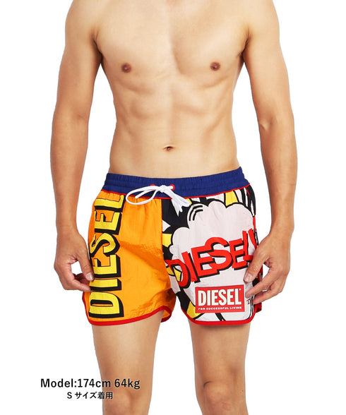 ディーゼル DIESEL BMBX-JESPER メンズ ショートサーフパンツ|水着 おしゃれ 人気 クリスマス プレゼント 彼氏 cts