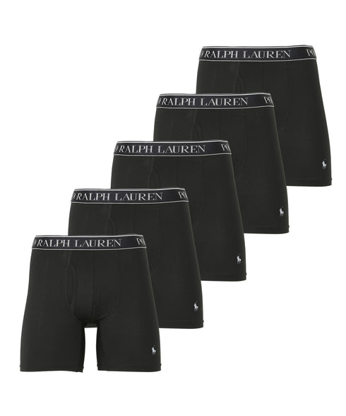 ポロ ラルフローレン POLO RALPH LAUREN 【5枚セット】Classic Fit Microfiber メンズ ロングボクサーパンツ OUTLET SALE_F