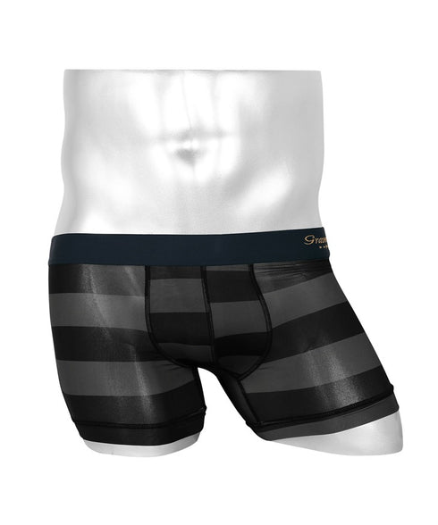 【5】グレイブボールト Gravevault BorderLine メンズ ショート ボクサーパンツ おしゃれ 芸能人 愛用 国産 日本製 高級 ラッピング無料【メール便】