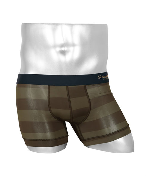 【5】グレイブボールト Gravevault BorderLine メンズ ショート ボクサーパンツ おしゃれ 芸能人 愛用 国産 日本製 高級 ラッピング無料【メール便】