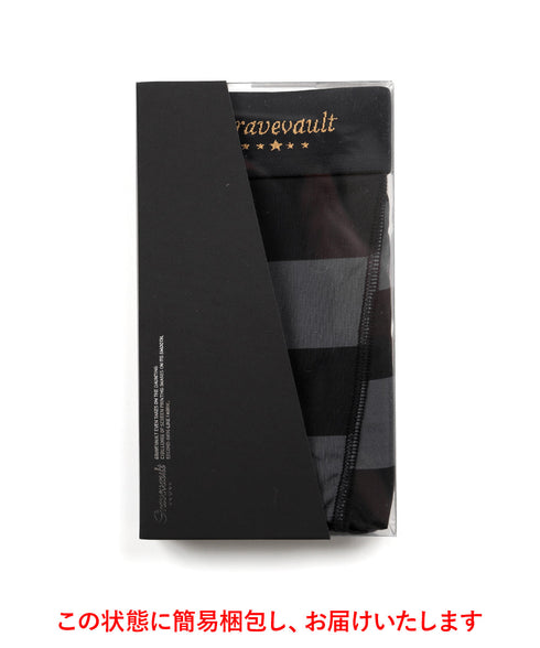 【5】グレイブボールト Gravevault BorderLine メンズ ショート ボクサーパンツ おしゃれ 芸能人 愛用 国産 日本製 高級 ラッピング無料【メール便】