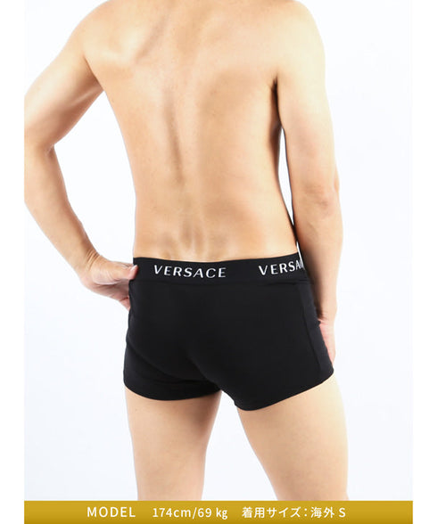 ヴェルサーチェ VERSACE 【2枚セット】NEWCLIENT BDG ITALY メンズ ボクサーパンツ ギフト ラッピング無料 おしゃれ カッコイイ 高級 ブランド OUTLET SALE_F cts